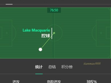 Lake Macquarie v纽卡斯尔奥林匹克角球实时数据